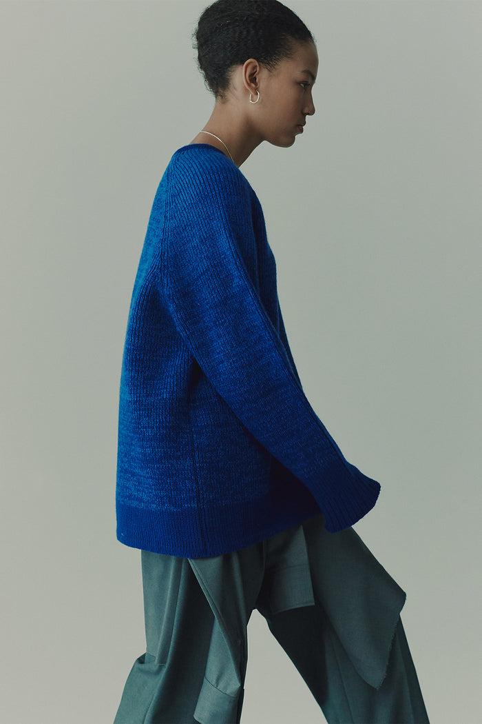 Goen.j V-neck Ribbed Sweater