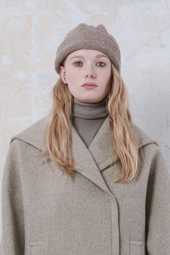 Goen.j Wool-cashmere Blend Knit Beanie