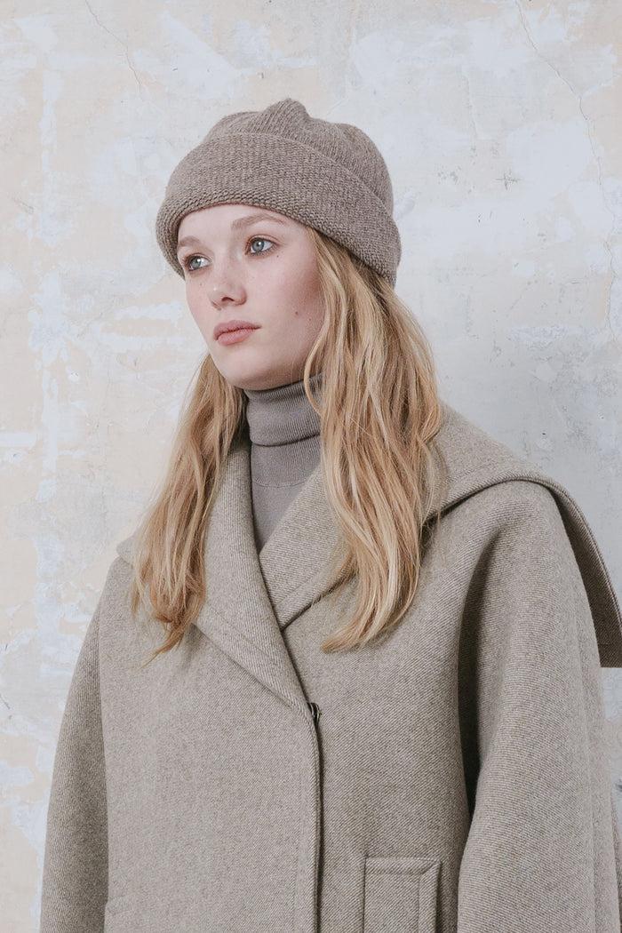 Goen.j Wool-cashmere Blend Knit Beanie