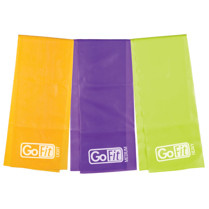 gofit Latex-Free Flat Bands (set of 3)