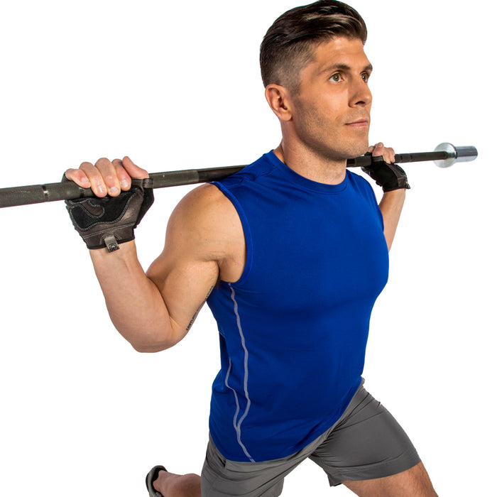 Gofit Men’s Premium Leather Elite Trainer Gloves
