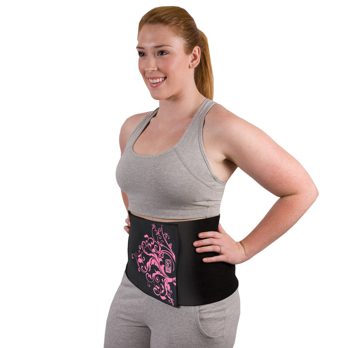 Gofit Pink Neoprene Waist Trimmer