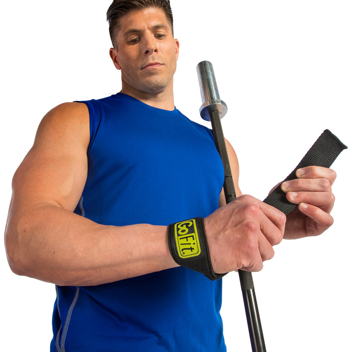 Gofit Ultra Padded Pro Wrist Straps