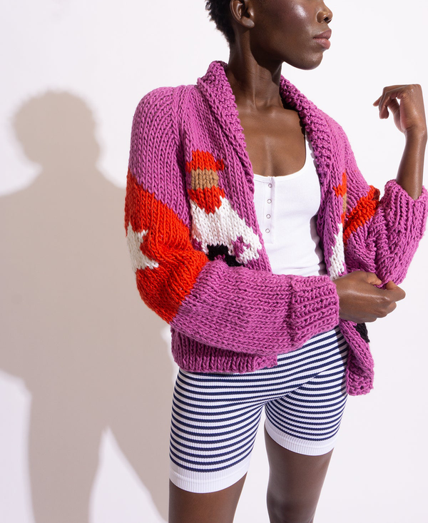 Gogo Cotton Classic Cowboy Cardi Popsicle