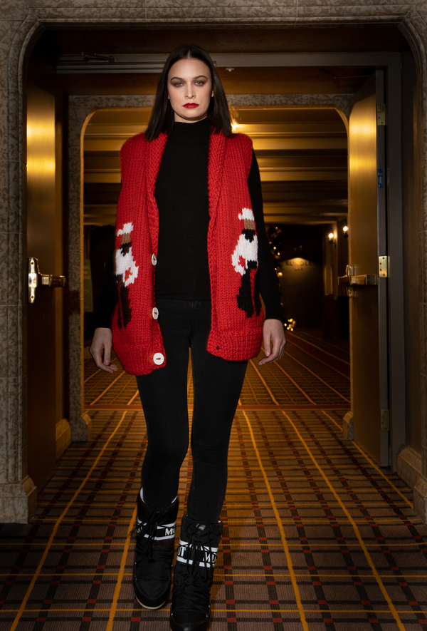 Gogo Cowboy Swing Vest Blue Bird