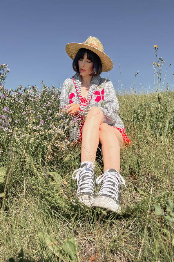 Gogo Field Flowers Cardi Short