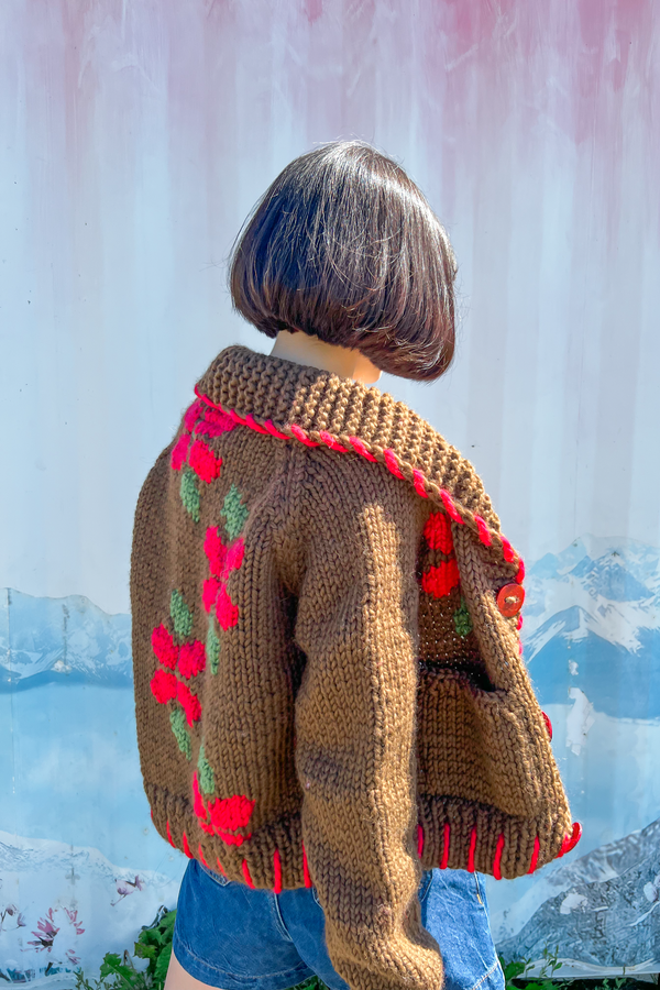 Gogo Field Flowers Cardi Short