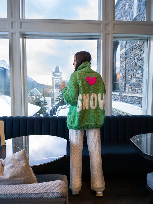 Gogo Heart Snow Cardi Short