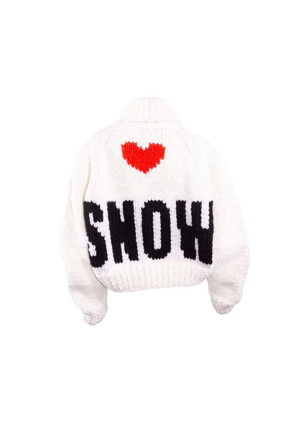 Gogo Heart Snow Cardi Short