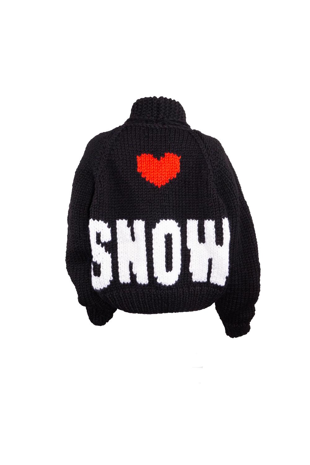gogo Heart Snow Cardi Short