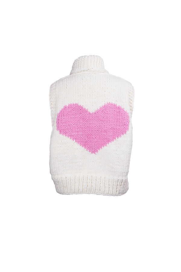 Gogo Heart Vest Fall 2024 Midnight/Bubble Gum