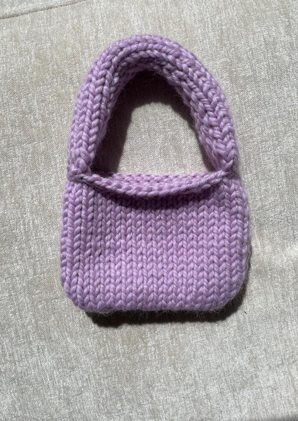 Gogo Knit Bag Lilac