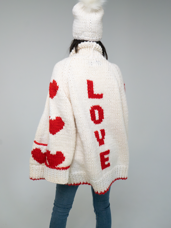 Gogo Long Love Jacket Snow/Fiery