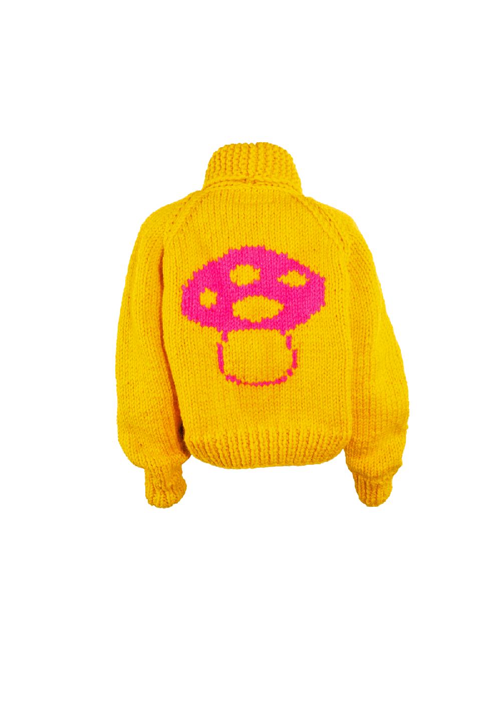 gogo Mushroom Cardi Blue Bird