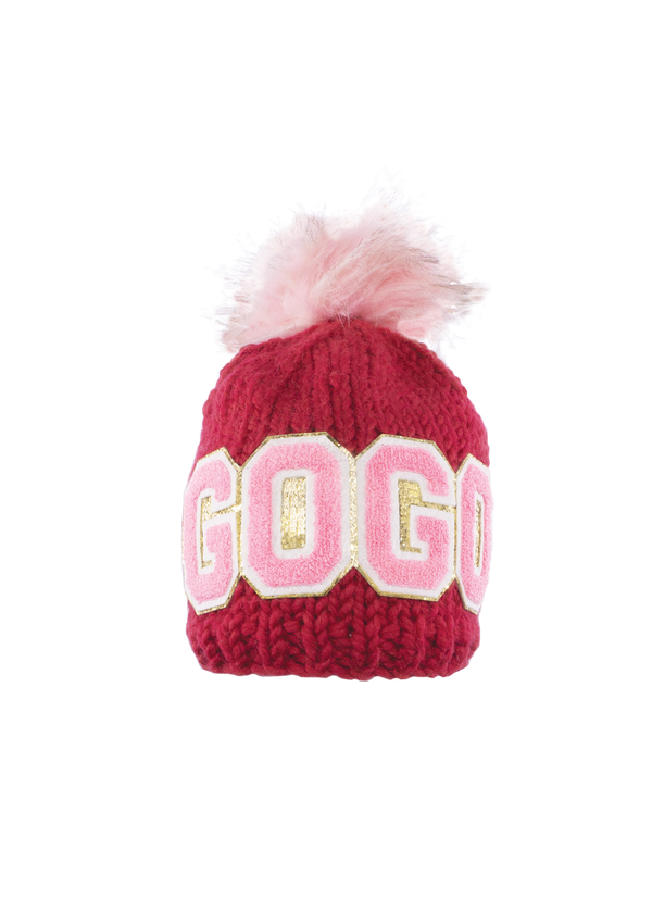Gogo Sparkly Logo Toque Snow