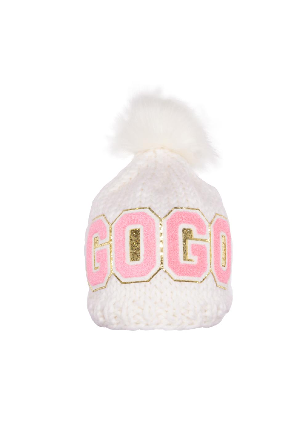 gogo Sparkly Logo Toque Snow