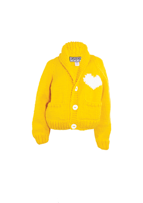 Gogo The Heart Cardi So Golden/Snow
