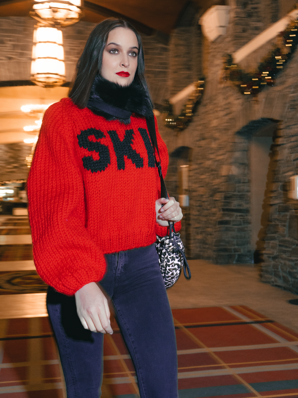 Gogo The SKI Pullover Midnight/Bubble Gum