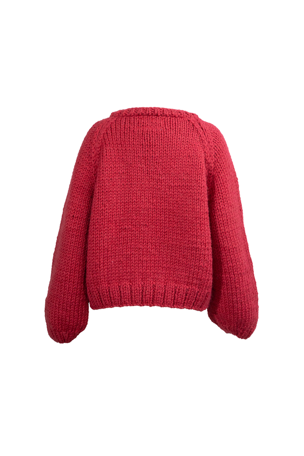 Gogo Heart Pullover - Cranberry/Hot Pink Cranberry/Hot Pink