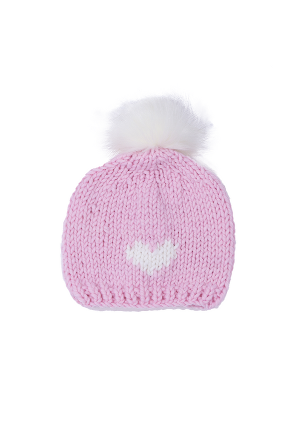 Gogo HEART Toque With Removable POM - GOGO FAST Blue Bird