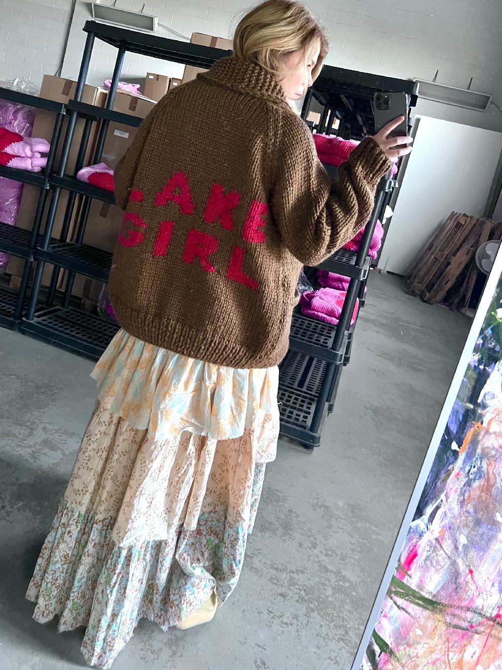 gogo Long Lake Girl Cardi - GOGO FAST Cranberry/Bubble Gum