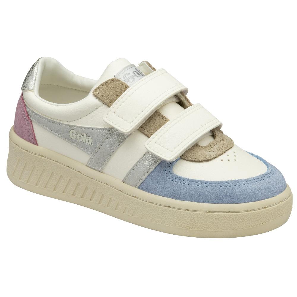 Gola Gola Classics Kids' Grandslam Quadrant Strap Sneakers