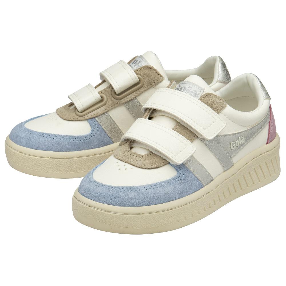 Gola Gola Classics Kids' Grandslam Quadrant Strap Sneakers