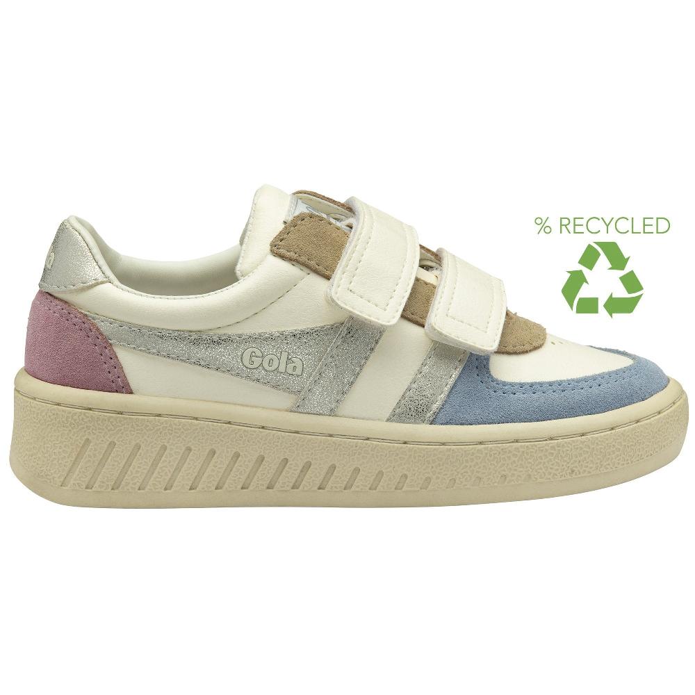 gola Gola Classics Kids' Grandslam Quadrant Strap Sneakers