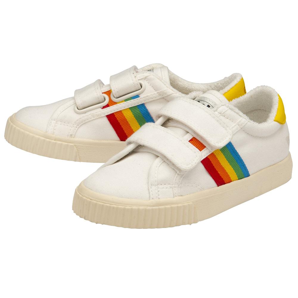 Gola Vegan Gola Classics Kids Tennis Mark Cox Rainbow Strap