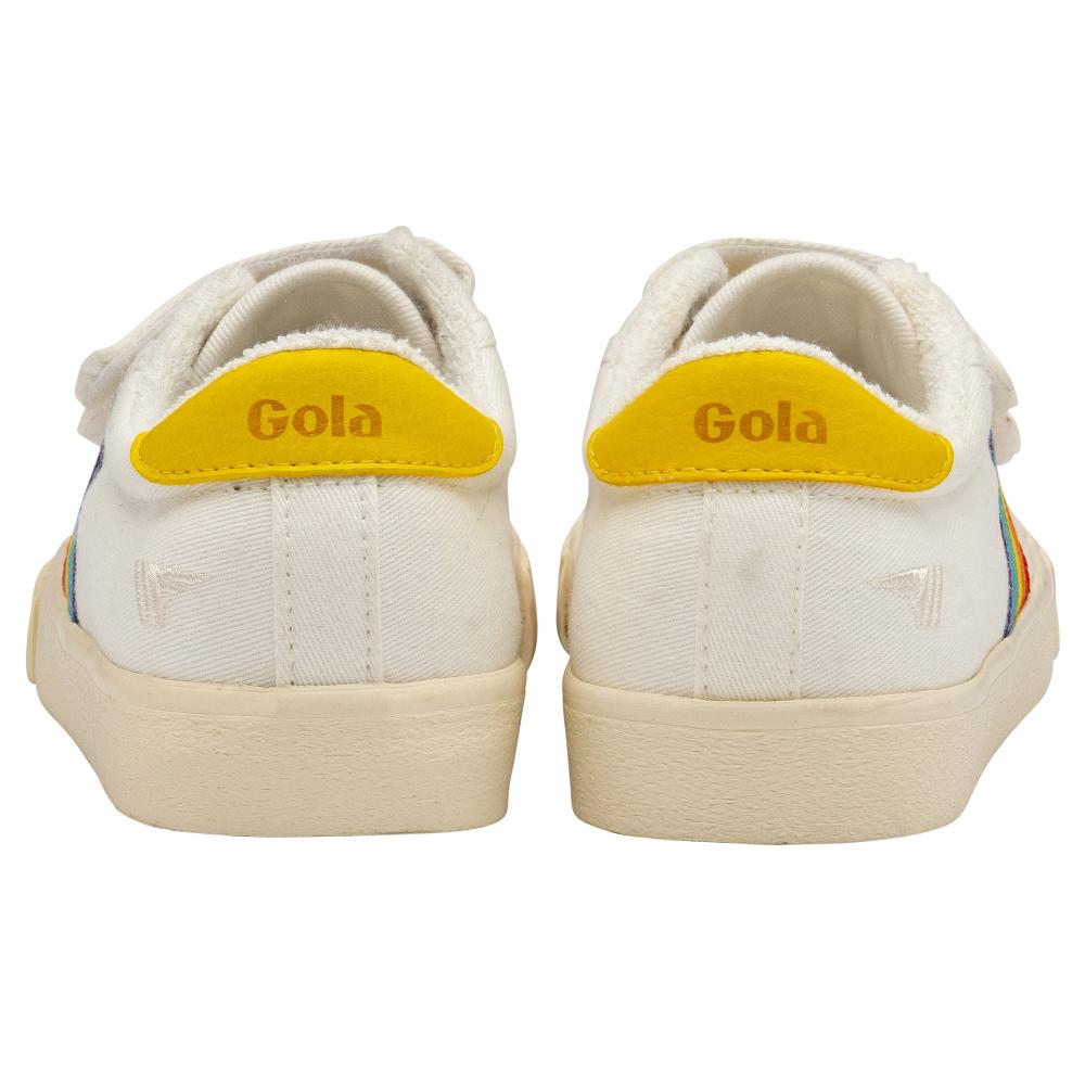 Gola Vegan Gola Classics Kids Tennis Mark Cox Rainbow Strap