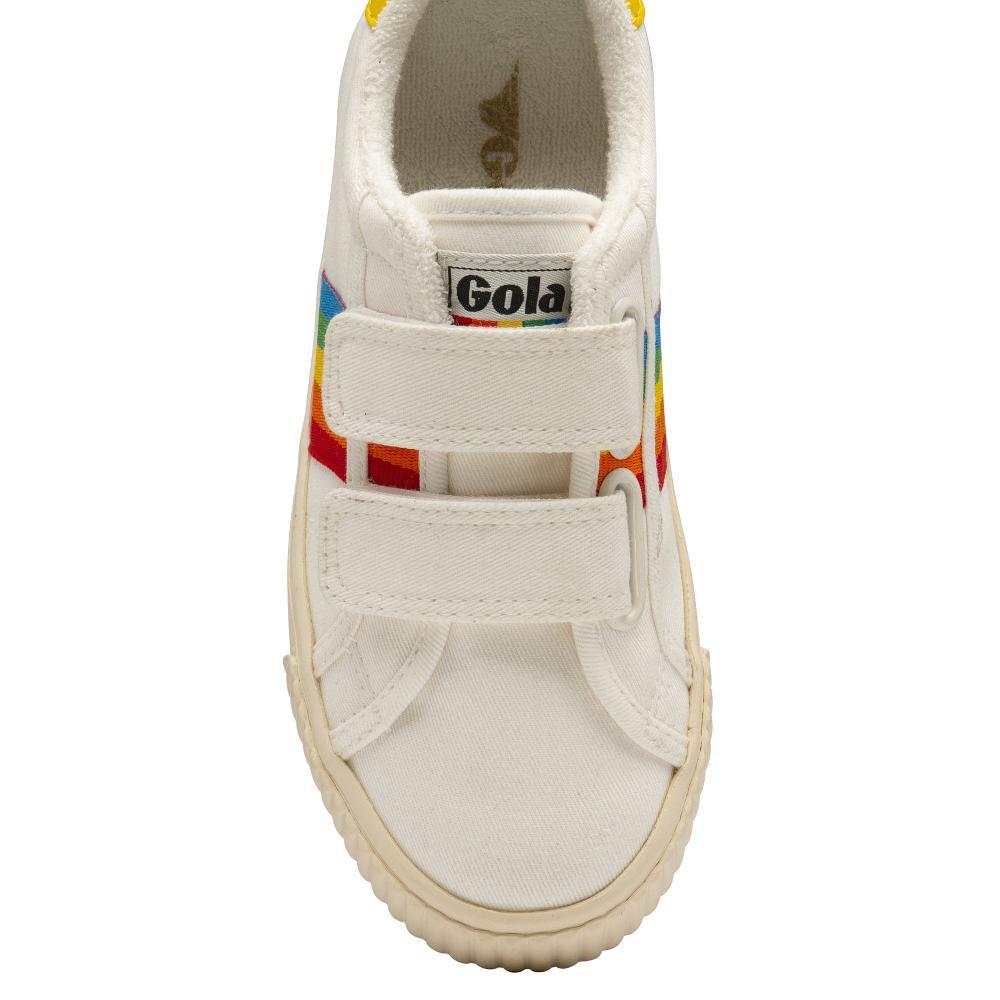 Gola Vegan Gola Classics Kids Tennis Mark Cox Rainbow Strap