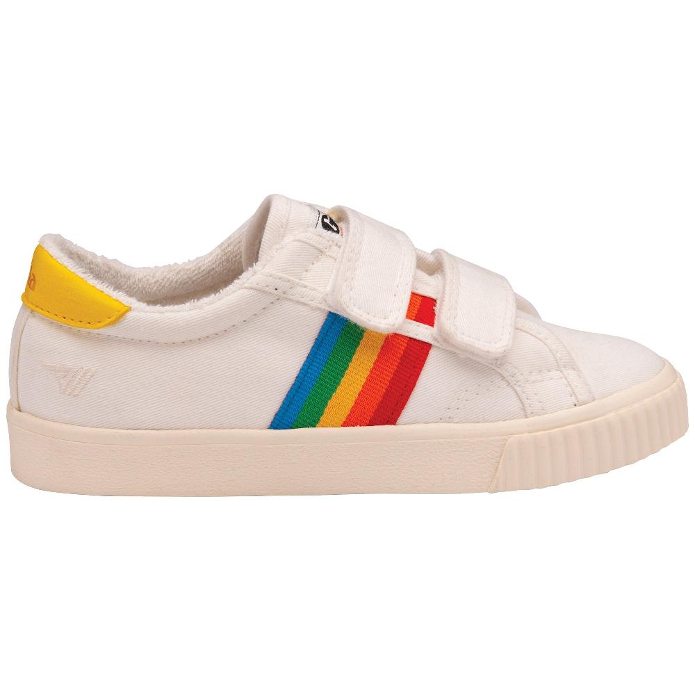 gola Vegan Gola Classics Kids Tennis Mark Cox Rainbow Strap