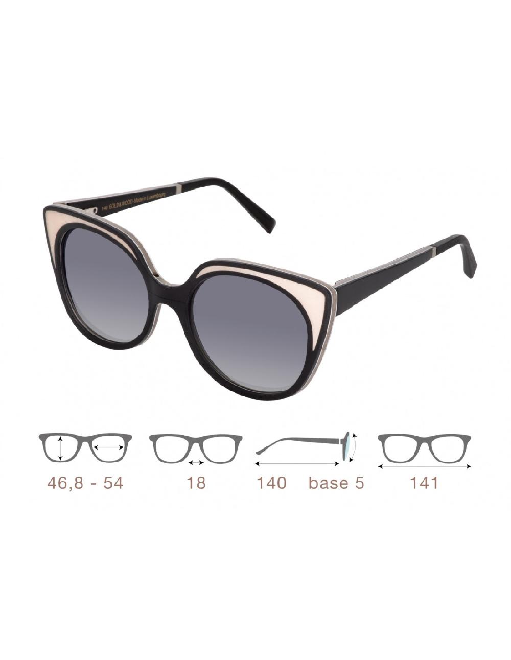 gold and wood LUISA 01.40