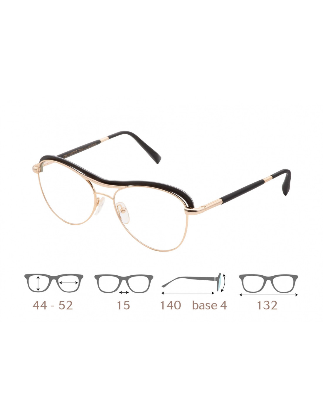 gold and wood STELA 01.01