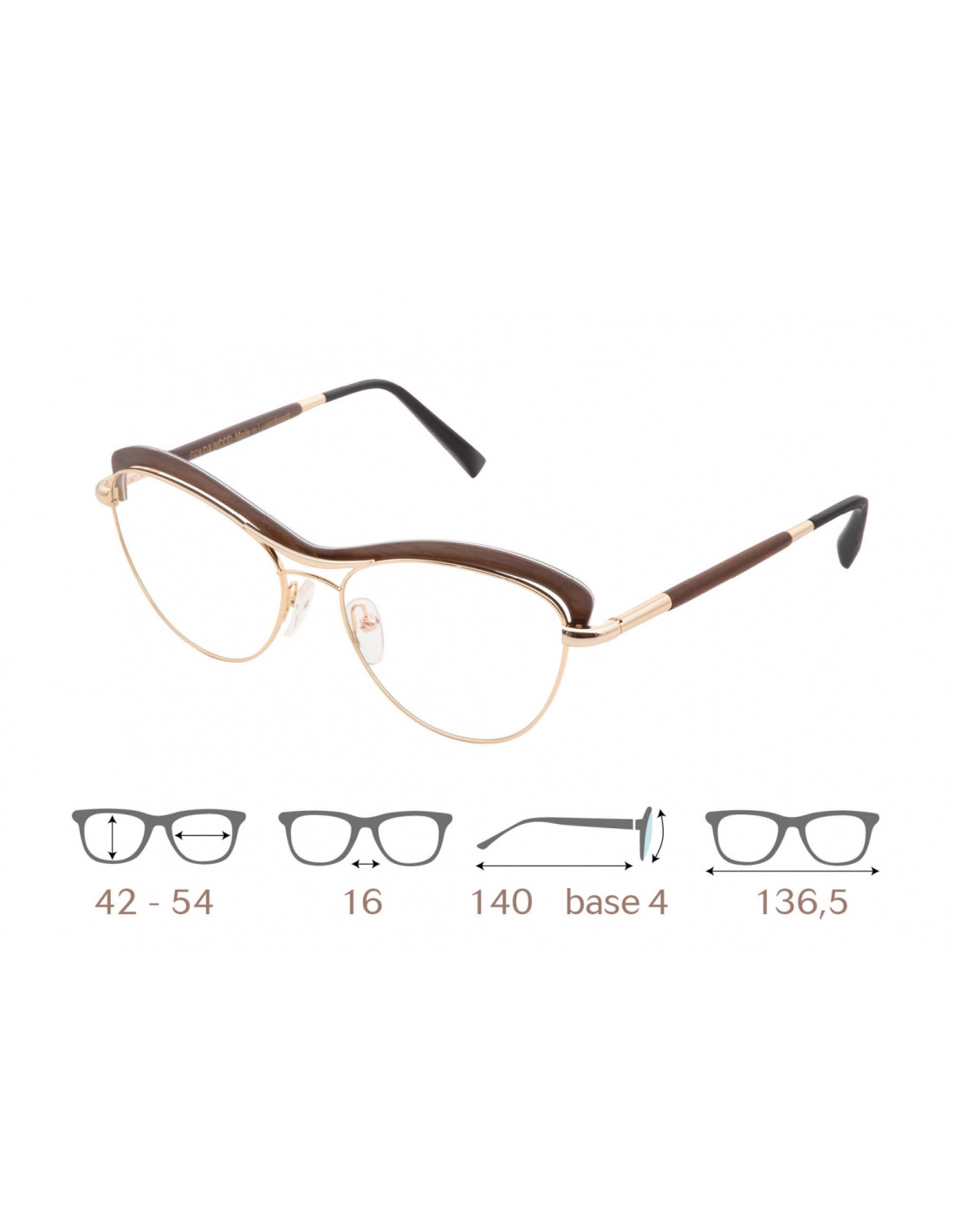 gold and wood STELA 02.01