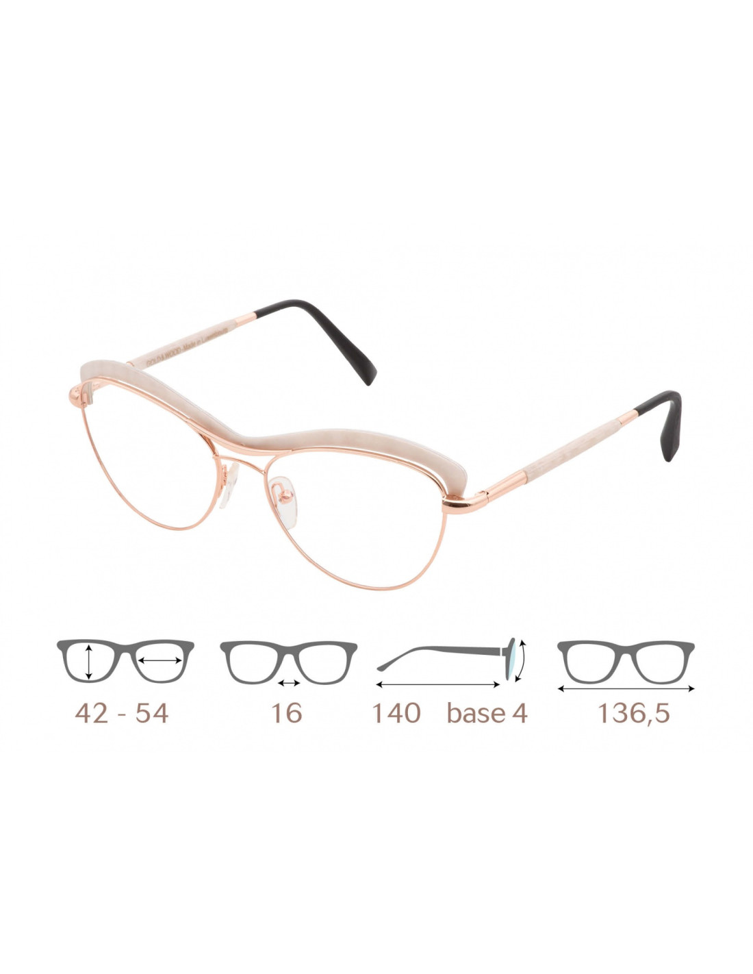 gold and wood STELA 02.04