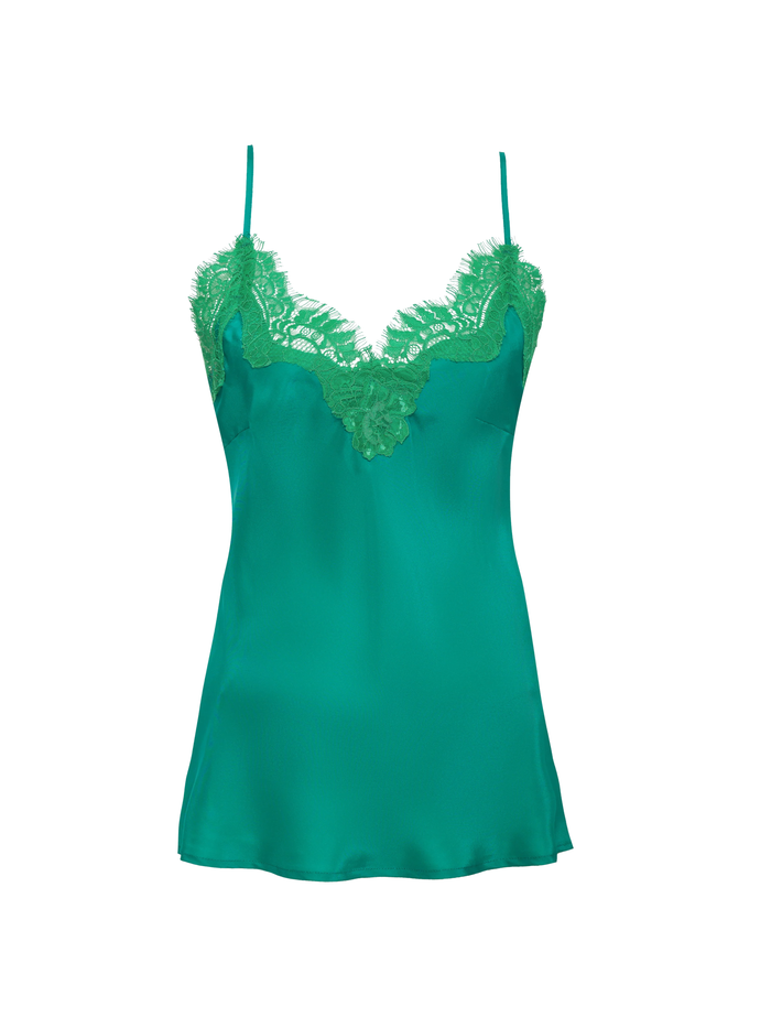 gold hawk Claire Coco Camie Meadow Green / Cottage Green Lace