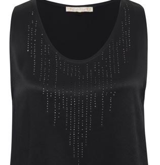 Gold Hawk Bianca Studded Tank