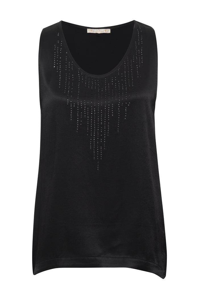 gold hawk Bianca Studded Tank