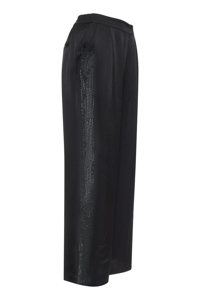 gold hawk Bianca Studded Tuxedo Pant