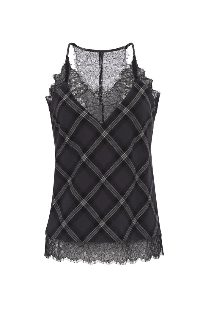 gold hawk Carrie Cropped Cami