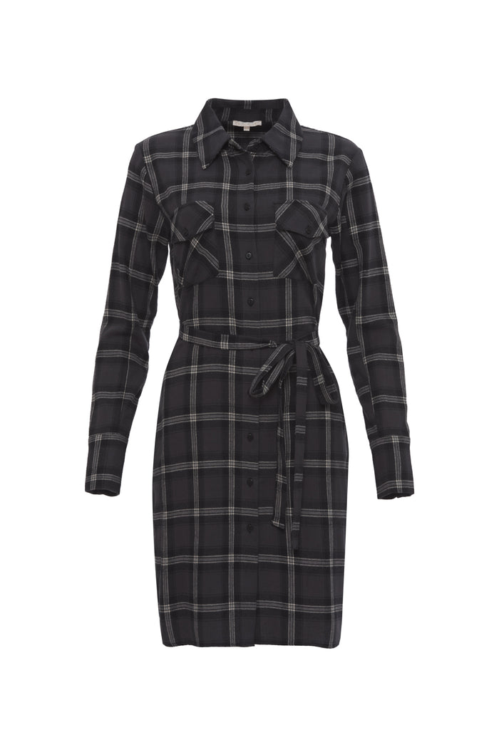 gold hawk Carrie Shirt Dress