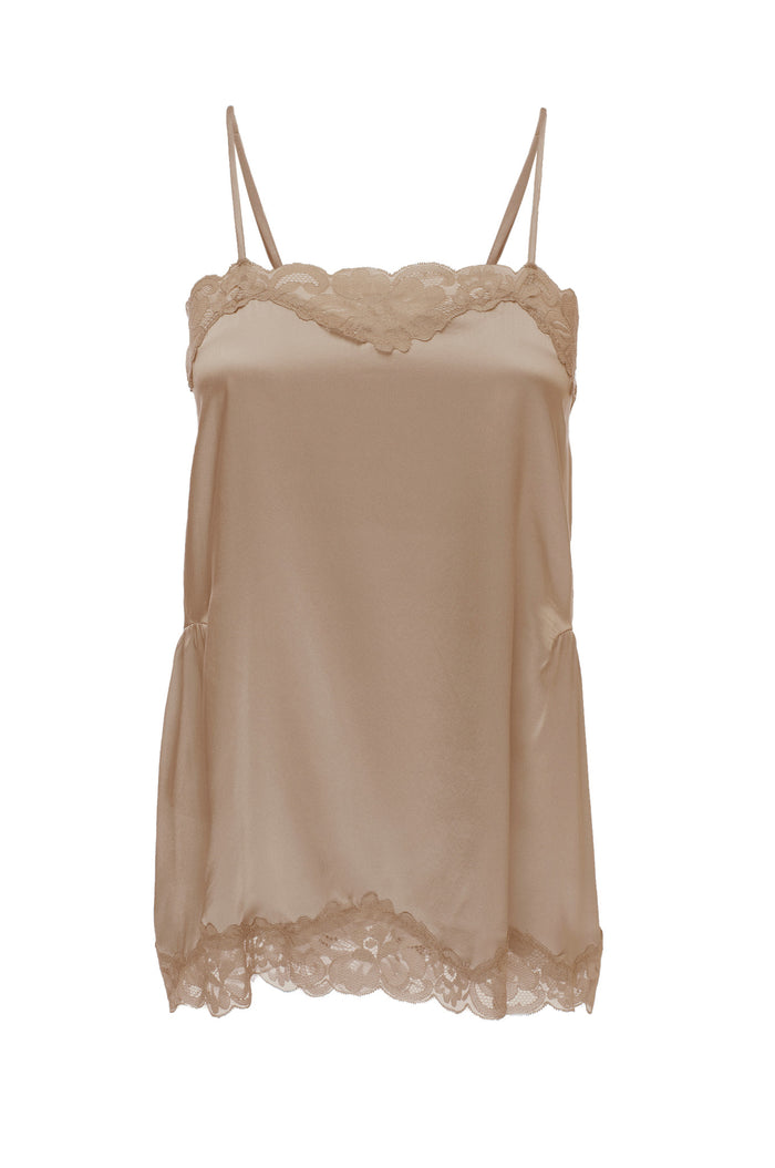Gold Hawk Charlotte Lace Silk Cami