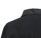 Gold Hawk Classic Studded Shirt Black