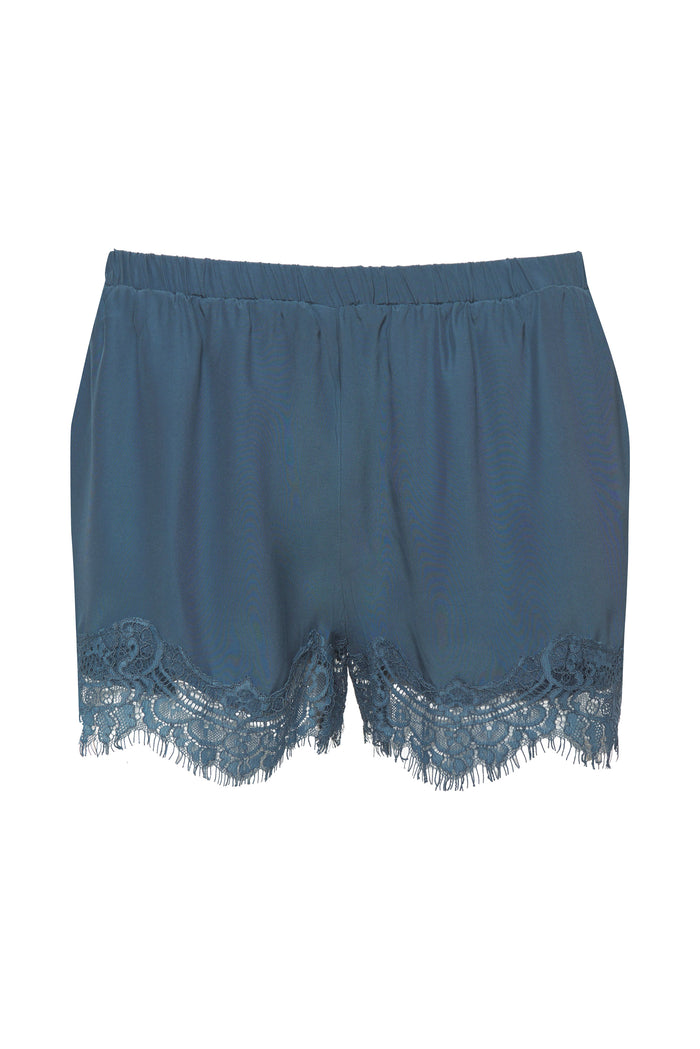gold hawk Coco Lace Short Dusty Blue