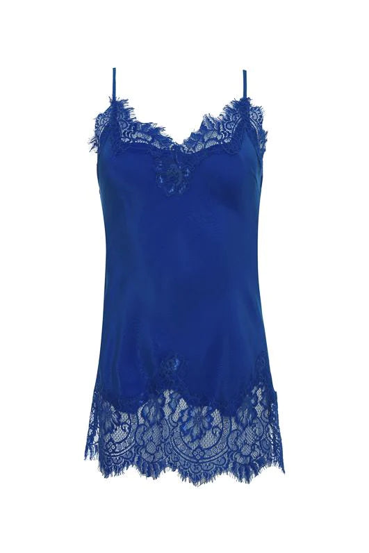 Gold Hawk Coco Lace Silk Cami Nude Smoke