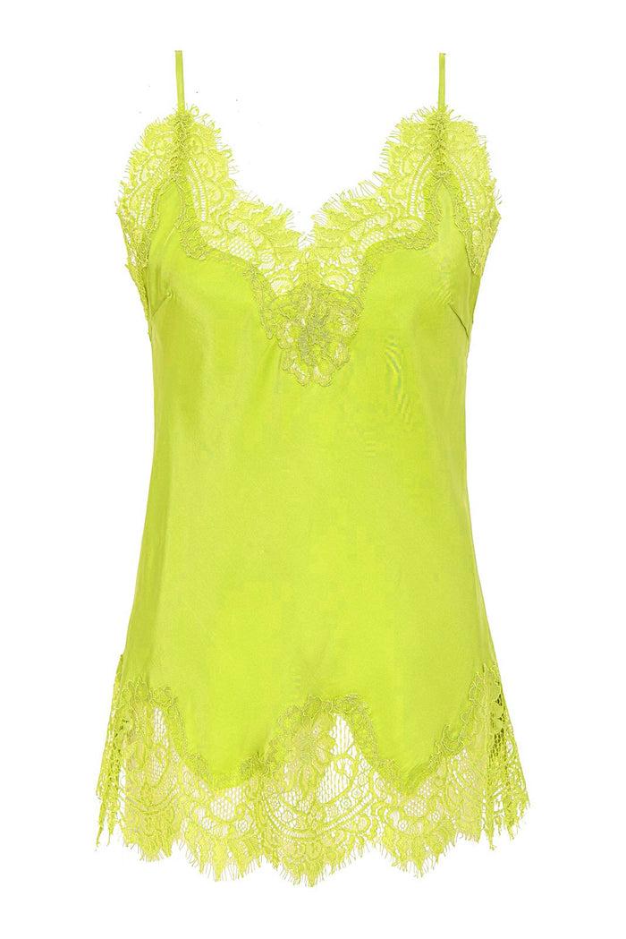gold hawk Coco Lace Silk Cami