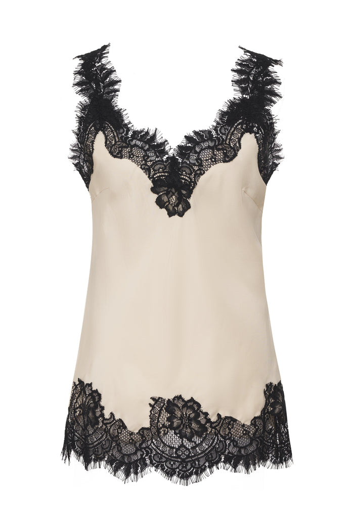 gold hawk Contrast Megan Camisole Pearl