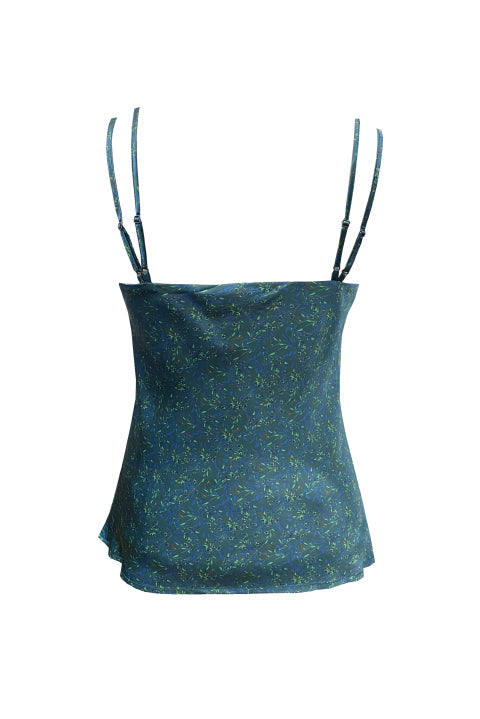 Gold Hawk Cypress Teal Mia Cami