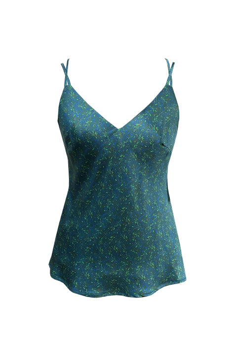 gold hawk Cypress Teal Mia Cami